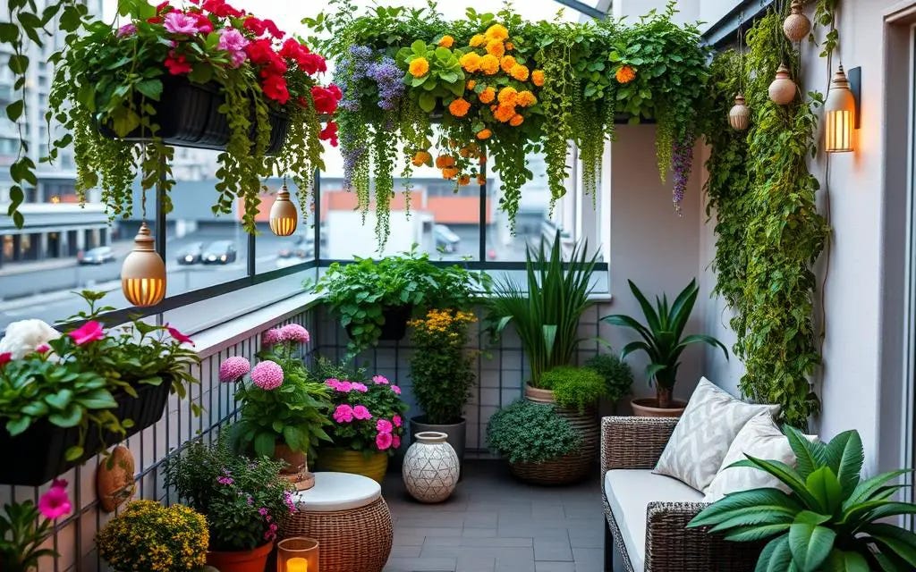 vertical garden balcony