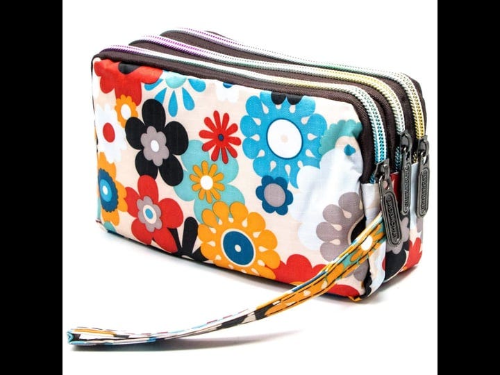 biaotie-large-capacity-wristlet-wallet-women-printed-nylon-waterproof-handbag-clutch-purse-f-9