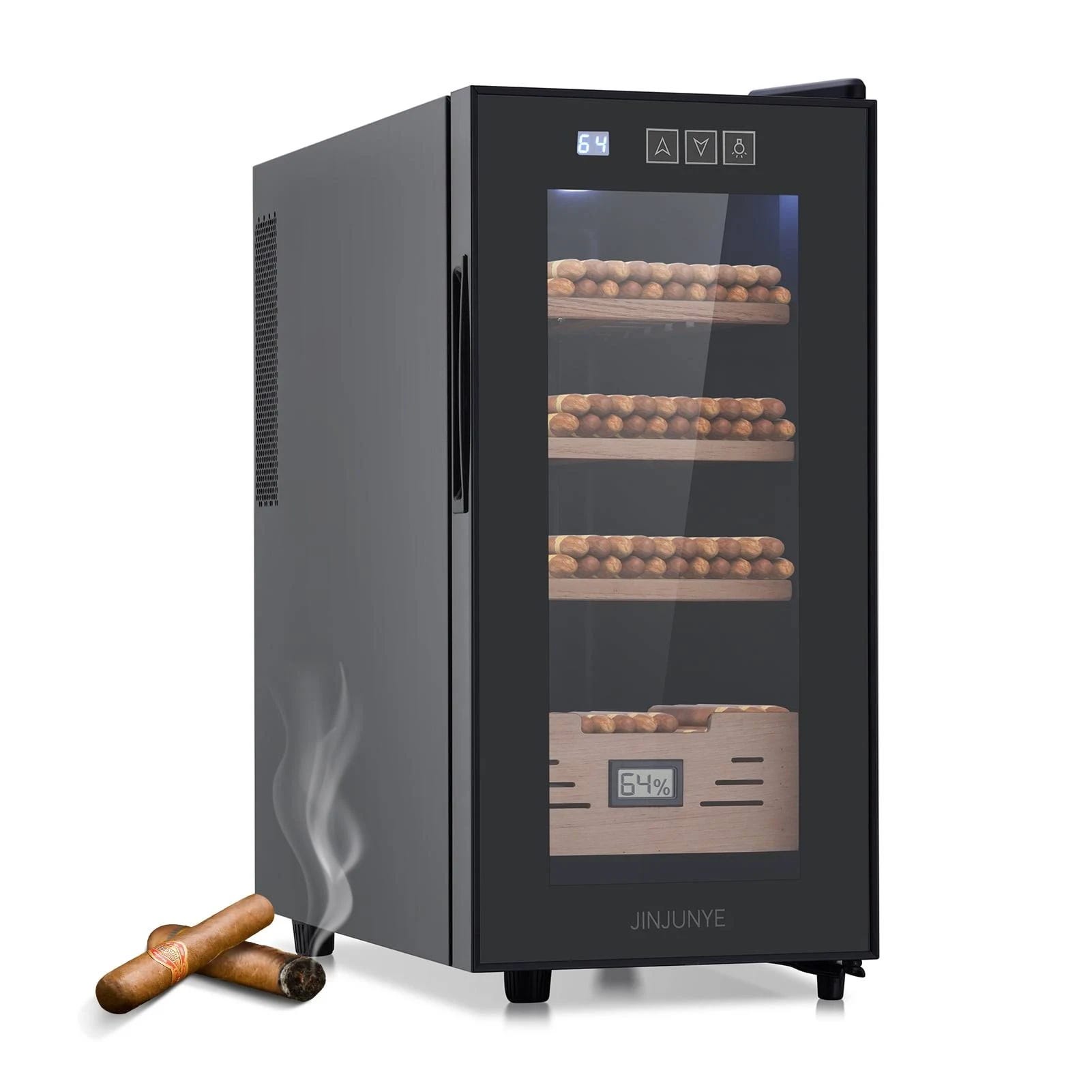 Cigar Humidor with Cooling and Heating Function - 200 Count Storage for Optimal Quality | Image