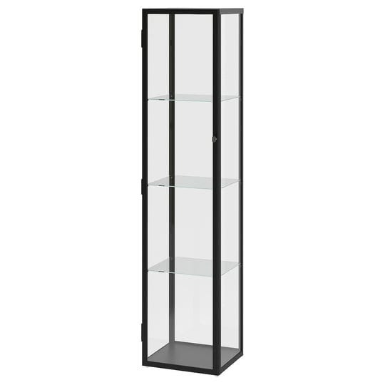 ikea-bl-liden-glass-door-cabinet-black-13-3-4x12-5-8x59-1-2-1