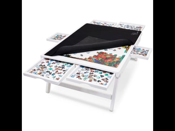 jumbl-1000-piece-puzzle-board-rack-w-mat-23-x-31-wooden-jigsaw-puzzle-table-w-6-storage-sorting-draw-1