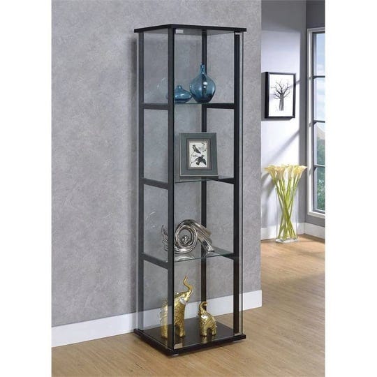 bowery-hill-contemporary-wood-4-shelf-glass-curio-cabinet-in-black-1