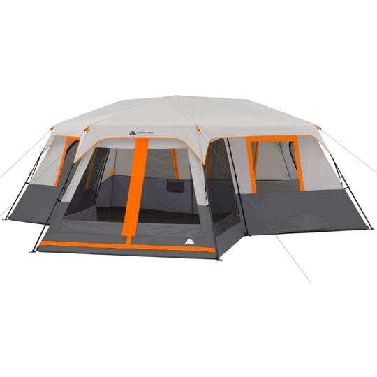 ozark-trail-12-person-3-room-instant-cabin-tent-with-screen-room-1