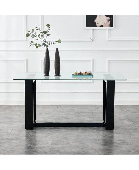 glass-dining-table-large-modern-minimalist-rectangular-for-6-8-with-0-4-tempered-glass-tabletop-and--1