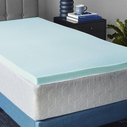 amazon-basics-cooling-gel-infused-memory-foam-mattress-topper-certipur-us-certified-2-inches-twin-1