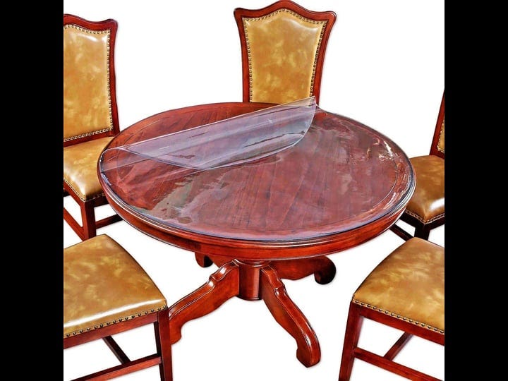 bighala-round-table-protector-wood-furniture-clear-plastic-tablecloths-wipeable-desk-cover-pvc-vinyl-1