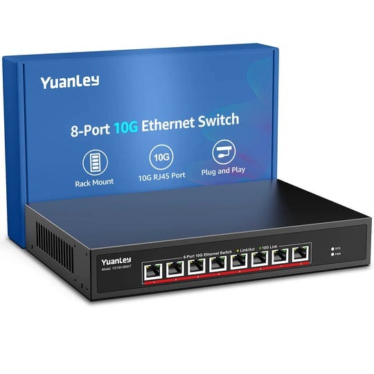 yuanley-8-port-10g-ethernet-switch-8-x-10gbps-rj45-ports-support-10g-5g-2-5g-1g-100mbps-speed-auto-n-1