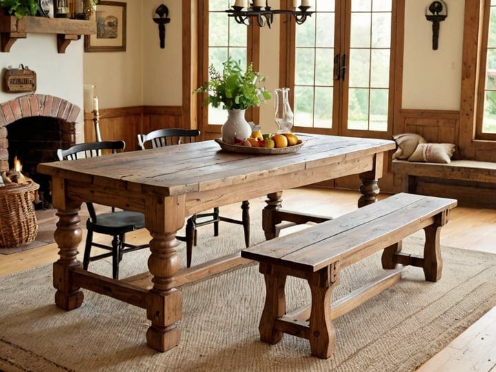 Farmhouse-Table-With-Bench-2