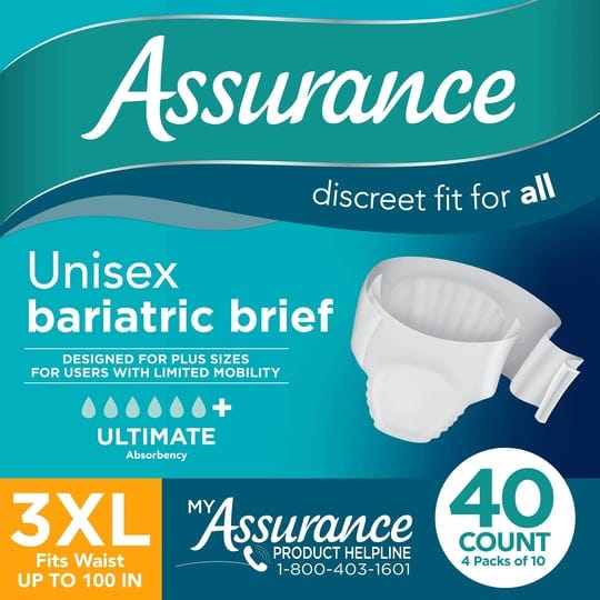 assurance-unisex-maximum-incontinence-briefs-bariatric-40-count-1