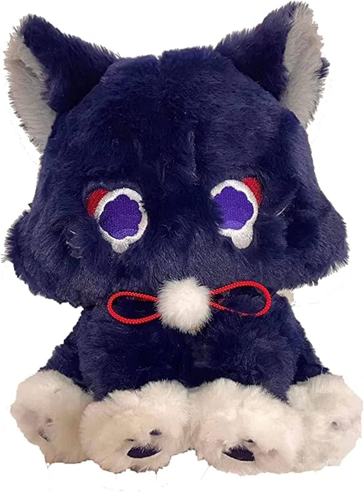 Genshin Impact Wanderer Cat Plush Toy - Soft Stuffed Gift for Game Fans | Image