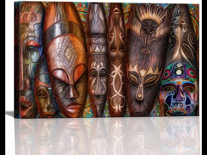 african-american-wall-art-masks-tribal-ethnic-canvas-wall-decor-prints-poster-paintings-pictures-art-1