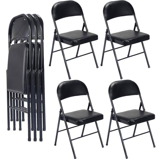 vinyl-folding-chair-with-foam-seat-4-pack-black-1
