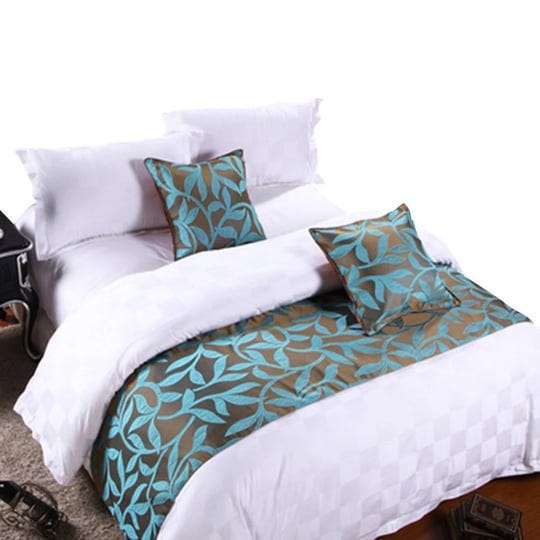 frjjthchy-cotton-bedding-runner-beautiful-luxurious-bed-end-scarf-for-bedroom-hotel-acacia-leaf-19-7