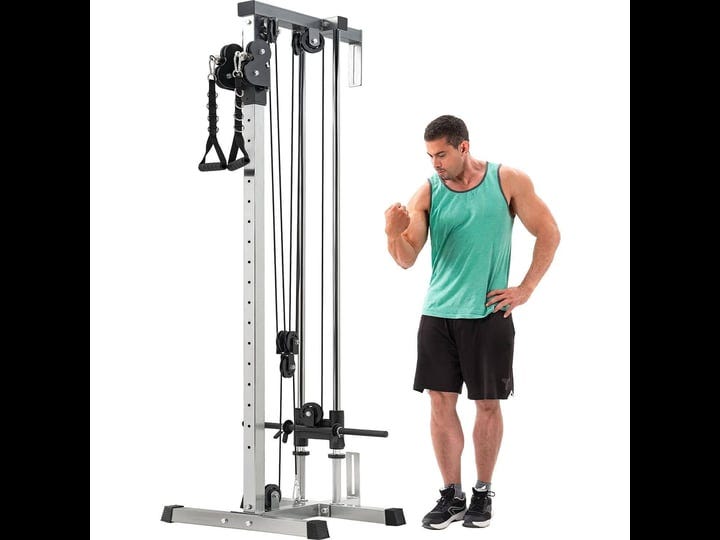 merax-wall-mount-cable-station-with-adjustable-dual-pulley-system-pull-down-fitness-station-1