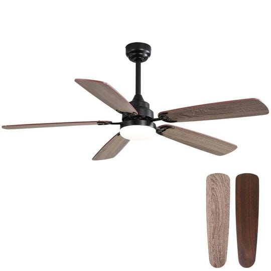 52-in-indoor-outdoor-modern-downrod-and-flush-mount-black-ceiling-fan-with-led-lights-and-6-speed-dc-1