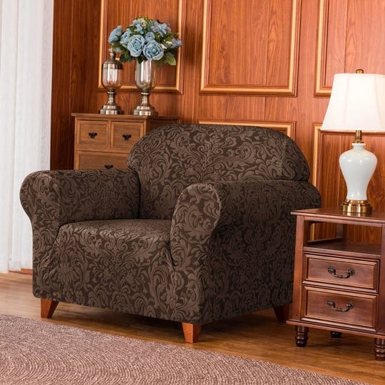 subrtex-1-piece-couch-armchair-slipcover-jacquard-damask-stretch-cover-brown-1