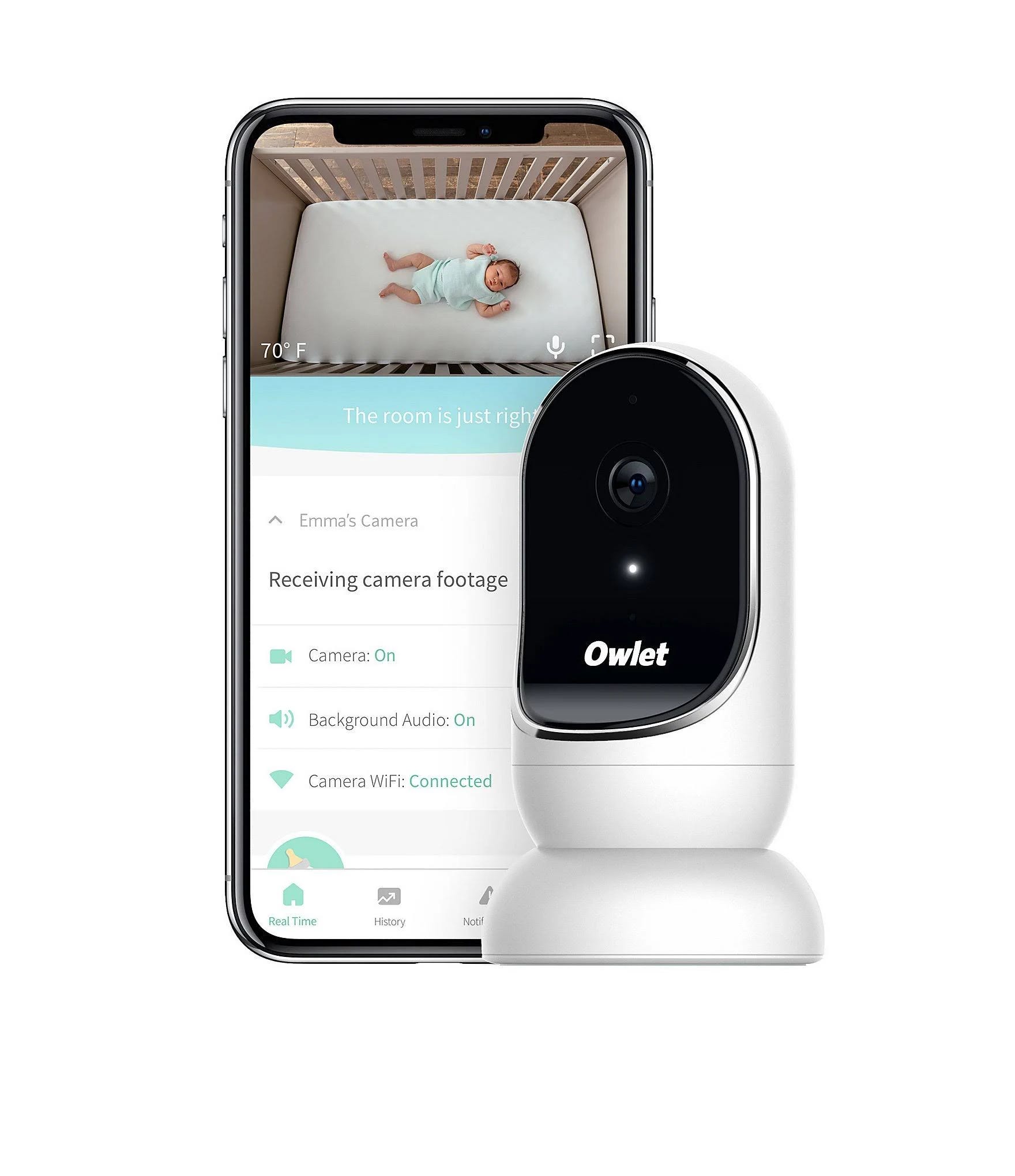 Owlet Cam Smart HD Baby Monitor: Smarter Monitoring for Your Little One | Image