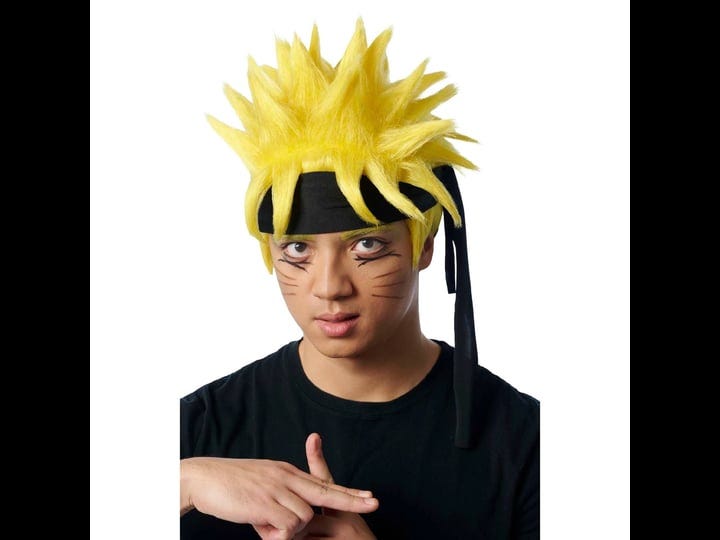 yellow-ninja-adult-wig-1