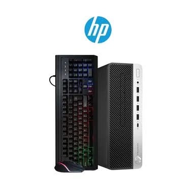 HP ProDesk 600G4: High-Performance Desktop PC with Intel i5, 16GB RAM, and SSD Drive | Image