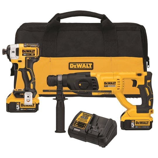 dewalt-dck233p2-20v-max-xr-rotary-hammer-and-impact-driver-combo-kit-1