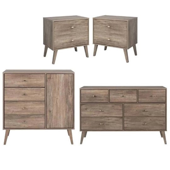 home-square-4-piece-set-with-2-modern-nightstands-dresser-4-drawer-chest-1