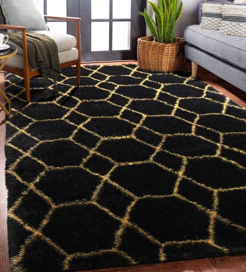 onasar-large-fluffy-area-rug-for-living-room-bedroom-5x8-black-and-gold-rug-cool-shag-indoor-rugs-fo-1
