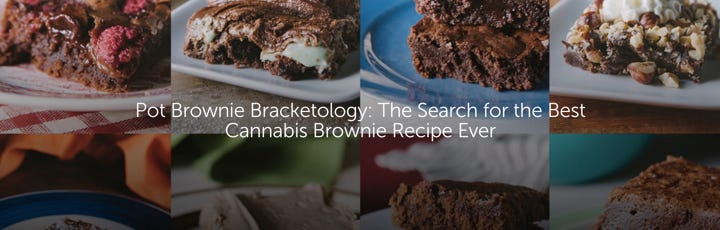 Pot Brownie Bracketology: The Search for the Best Cannabis Brownie Recipe Ever