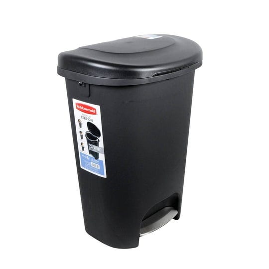 rubbermaid-13-gal-step-on-trash-can-black-1