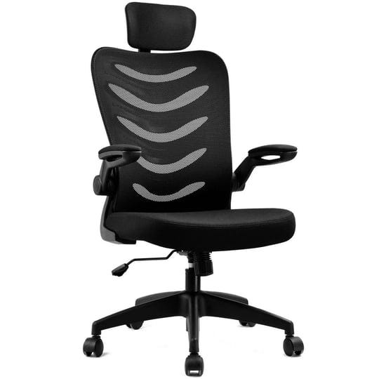 comhoma-ergonomic-high-back-adjustable-executive-office-chair-with-headrest-and-flip-up-armrests-bla-1