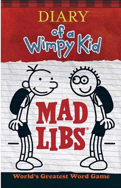 Diary of a Wimpy Kid Mad Libs: World's Greatest Word Game PDF