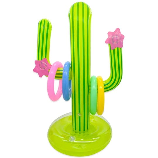 luandme-inflatable-cactus-ring-toss-game-set-with-4-pcs-inflatable-rings-hawaiian-pool-games-cactus--1