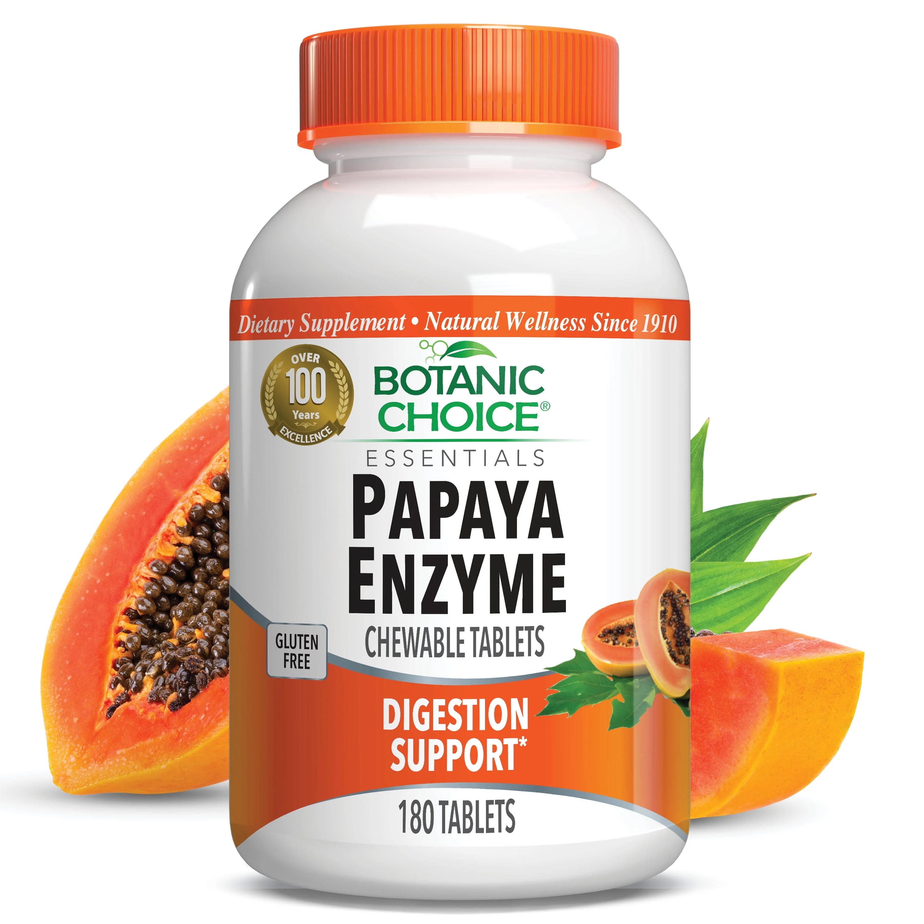 Papaya Enzyme Chewable Tablets for Digestive Support | Image