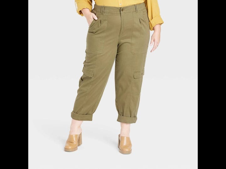womens-mid-rise-casual-fit-cargo-pants-knox-rose-dark-olive-green-xxl-1