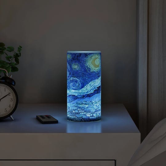 lavish-home-starry-night-led-flameless-candle-with-remote-control-1