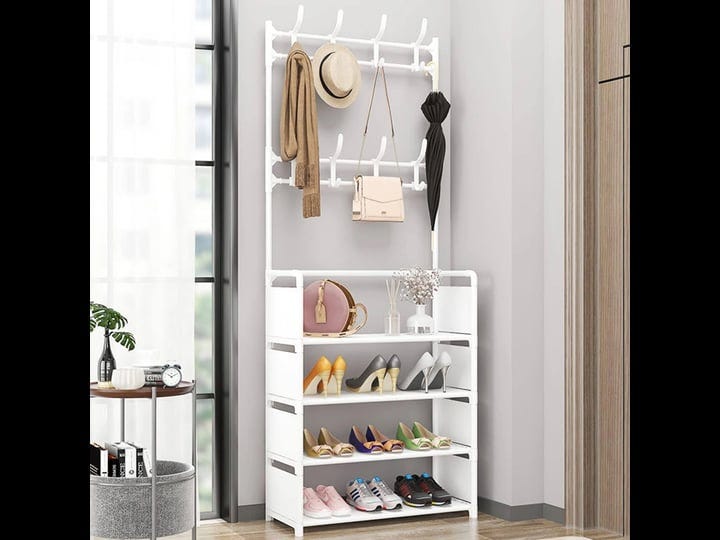 ydtreils-hall-tree-with-coat-and-shoe-rack-entryway-coat-rack-with-bench-hooks-and-4-tier-shoe-rack--1