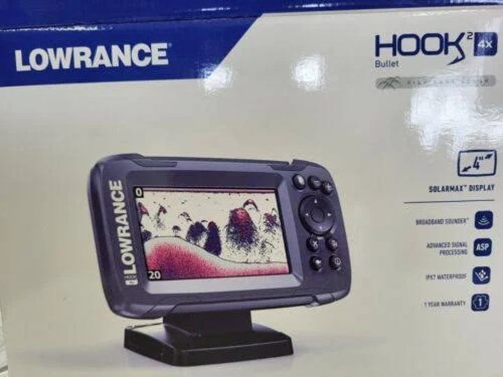 lowrance-hook2-4x-4-inch-fish-finder-with-bullet-skimmer-transducer-1