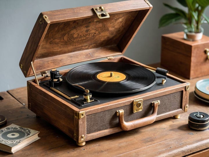 Portable Record Player-6