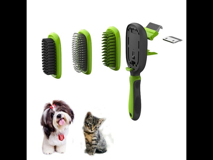 hi-suyi-5-in-1-pet-grooming-kit-dog-brush-cat-brush-set-2-sided-detachable-dematting-deshedding-comb-1