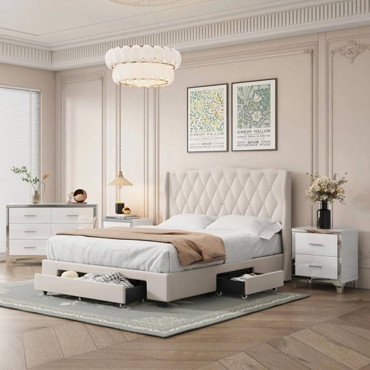 4-pieces-bedroom-sets-queen-size-upholstered-bed-with-3-drawers-2-high-gloss-mirrored-nightstands-an-1