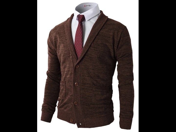 h2h-mens-casual-comfortable-fit-cardigan-sweater-shawl-collar-soft-fabric-with-ribbing-edge-darkbrow-1