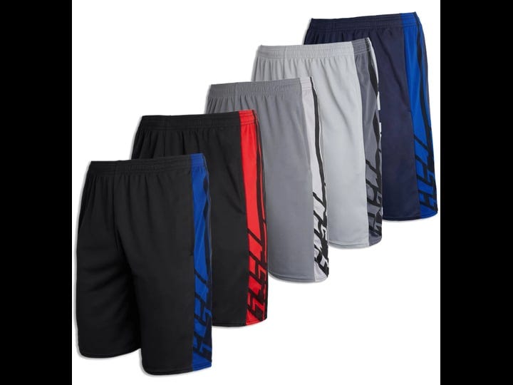 american-legend-mens-active-shorts-5-pk-multi-size-medium-1