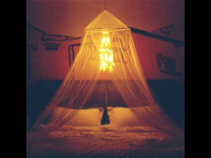 bed-canopy-with-double-circle-white-feather-dream-catcher-and-50-led-fairy-string-lights-mosquito-ne-1