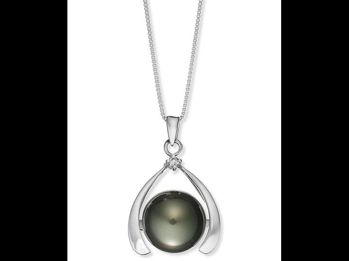 sterling-silver-necklace-cultured-tahitian-pearl-11mm-and-diamond-accent-pendant-1