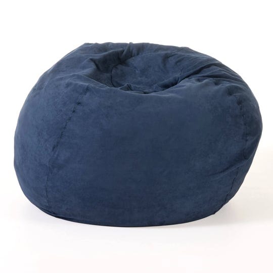 noble-house-5-ft-midnight-blue-suede-polyester-bean-bag-1