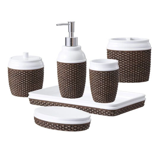 motifeur-bathroom-accessories-set-6-piece-resin-bath-accessory-complete-set-with-lotion-dispenser-so-1