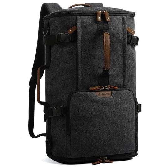 g-favor-40l-travel-backpack-vintage-canvas-rucksack-convertible-duffel-bag-carry-on-backpack-fit-for-1