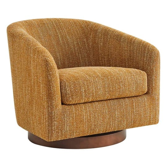 bennett-upholstered-swivel-barrel-chair-allmodern-fabric-or-leather-type-mellow-mustard-boucle-1