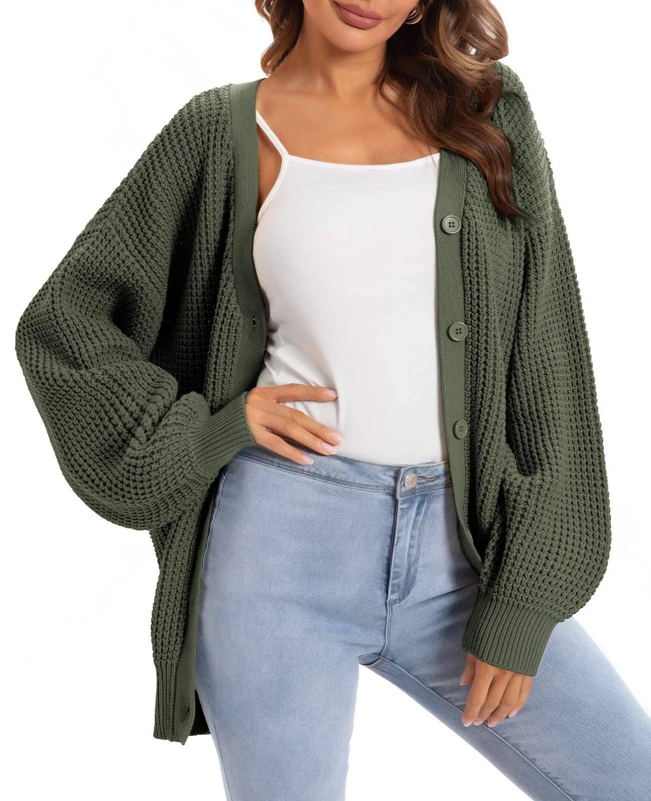 Comfortable Oversized Cardigan for Spring and Summer | Image