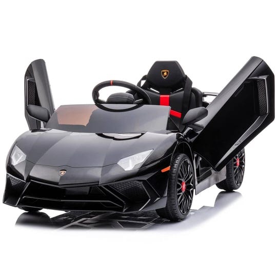 kidzone-kids-electric-ride-on-12v-licensed-lamborghini-aventador-battery-powered-sports-car-toy-with-1