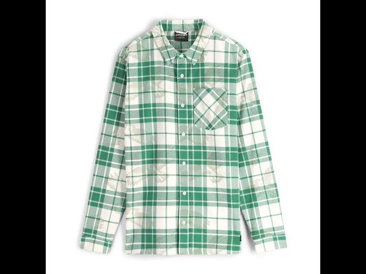 spyder-mens-creston-flannel-shirt-small-verdant-green-1